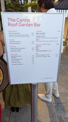 The Cantor Roof Garden Bar by null