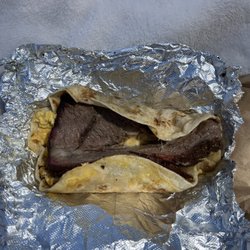 RxR’s Texas Tacos & BBQ - Brisket breakfast taco $13