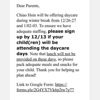 Chiao Hsin Chinese Language School - Winter camp - Language Schools Near Me - Monterey Park, California Chiao Hsin Chinese Language School - Winter camp - Language Schools Near Me - Monterey Park, California
