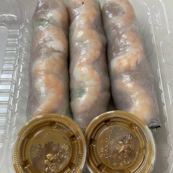 King Eggroll - Prepackaged shrimp spring roll with peanut sauce - Vietnamese Near Me - San Jose, California King Eggroll - Prepackaged shrimp spring roll with peanut sauce - Vietnamese Near Me - San Jose, California