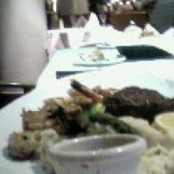Sequoia - surf and turf $55.00 beef, mash potatoes,shrimp and vegetables - New American Near Me - Washington, DC, District of Columbia Sequoia - surf and turf $55.00 beef, mash potatoes,shrimp and vegetables - New American Near Me - Washington, DC, District of Columbia