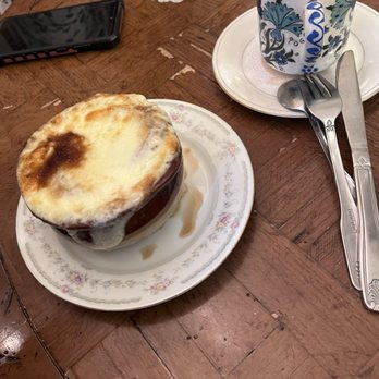 Tea Room - Best French Onion Soup ever! - Desserts Near Me - Miami, Florida Tea Room - Best French Onion Soup ever! - Desserts Near Me - Miami, Florida