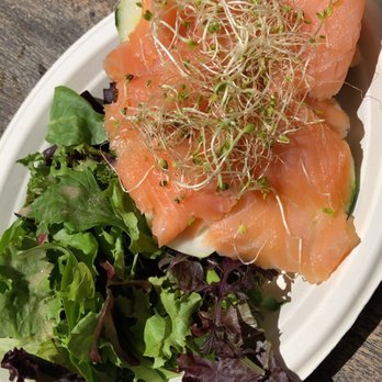 Farm : Table - Salmon toast - Coffee & Tea Near Me - San Francisco, California Farm : Table - Salmon toast - Coffee & Tea Near Me - San Francisco, California