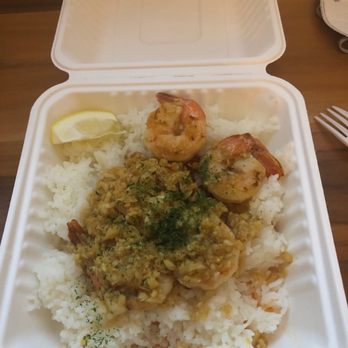 EbiNomi - EbiKahuku (Garlic Shrimps) - Asian Fusion Near Me - Honolulu, Hawaii