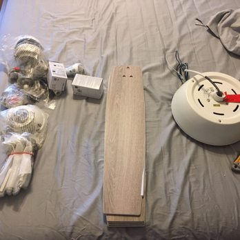 Russell Handyman - Ceiling Fan Assembling - Electricians Near Me