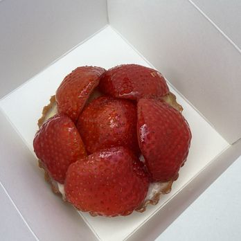 Clafoutis - strawberry tart - French Near Me - Santa Fe, New Mexico