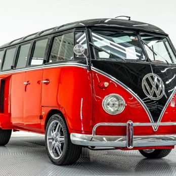 Crown Classics - 1966 Volkswagen 21-window custom bus (with a Cadillac engine!) - Car Dealers Near Me - Ventura, California Crown Classics - 1966 Volkswagen 21-window custom bus (with a Cadillac engine!) - Car Dealers Near Me - Ventura, California
