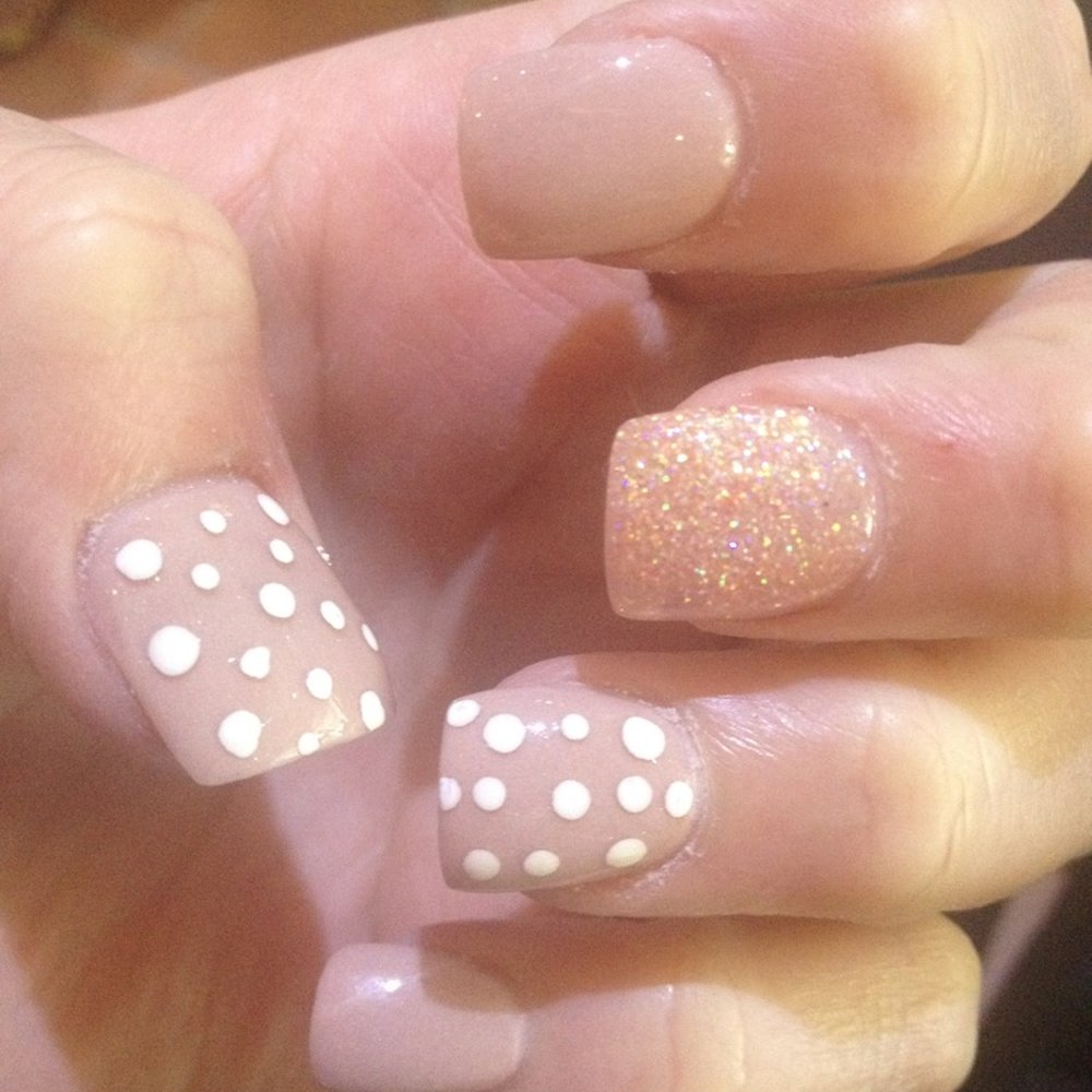 NT Nail & Spa - Beautiful nails using powder NOT nail polish! Only polish for the polka dots. - Nail Salons Near Me - Conroe, Texas NT Nail & Spa - Beautiful nails using powder NOT nail polish! Only polish for the polka dots. - Nail Salons Near Me - Conroe, Texas