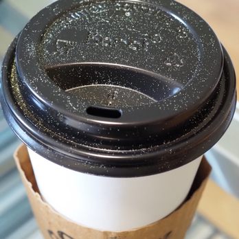 Summer Moon Coffee - Some sort of dust all over the lid. Even if food based, this is gross. No one wants to see unidentified stuff on their beverage. - Coffee & Tea Near Me - Austin, Texas Summer Moon Coffee - Some sort of dust all over the lid. Even if food based, this is gross. No one wants to see unidentified stuff on their beverage. - Coffee & Tea Near Me - Austin, Texas
