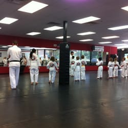 David Deaton Karate Studio - Class in session