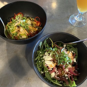 Escape Craft Brewery - Elojito and Watermelon salad - Breweries Near Me - Redlands, California Escape Craft Brewery - Elojito and Watermelon salad - Breweries Near Me - Redlands, California