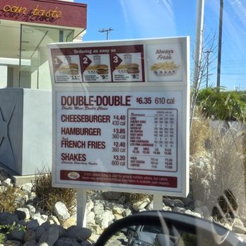 In-N-Out Burger - Where there speaker is located - Burgers Near Me - San Fernando, California