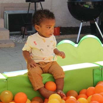 Tiny Tots Mobile Play - Kobe saw someone trying to get in who was over 5.."no sir" is his facial expression - Party Equipment Rentals Near Me Tiny Tots Mobile Play - Kobe saw someone trying to get in who was over 5.."no sir" is his facial expression - Party Equipment Rentals Near Me