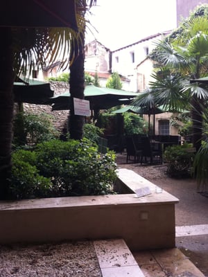 Restaurant Arles - Le Comptoir du Calendal - La Table du Calendal - Garden Café by null