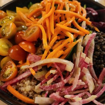The Peel - Farmers market beets and grains bowl. - Bars Near Me - Orange, California