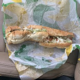 Subway sandwich from Burtonsville subway