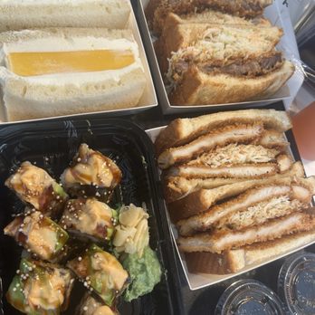 Mikan Sando Sushi Bento - Mango Sando , ribeye Sando , Chicken Teriyaki Sando , * Sushi Entree - Japanese Near Me - Mount Laurel Township, New Jersey