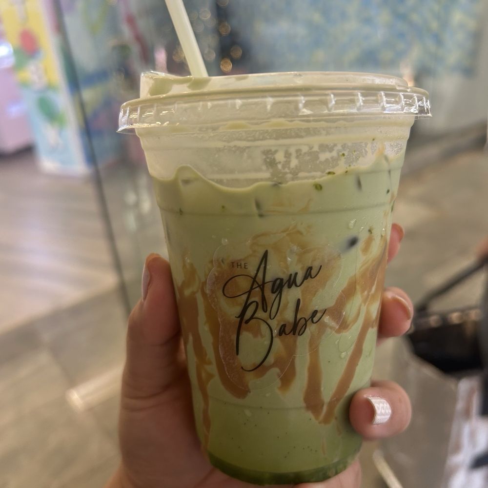 The Agua Babe - Cookie Butter Matcha - Food Stands Near Me
