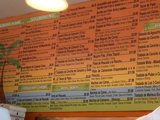 Menu photo 3 Tacos Ensenada Altadena, CA