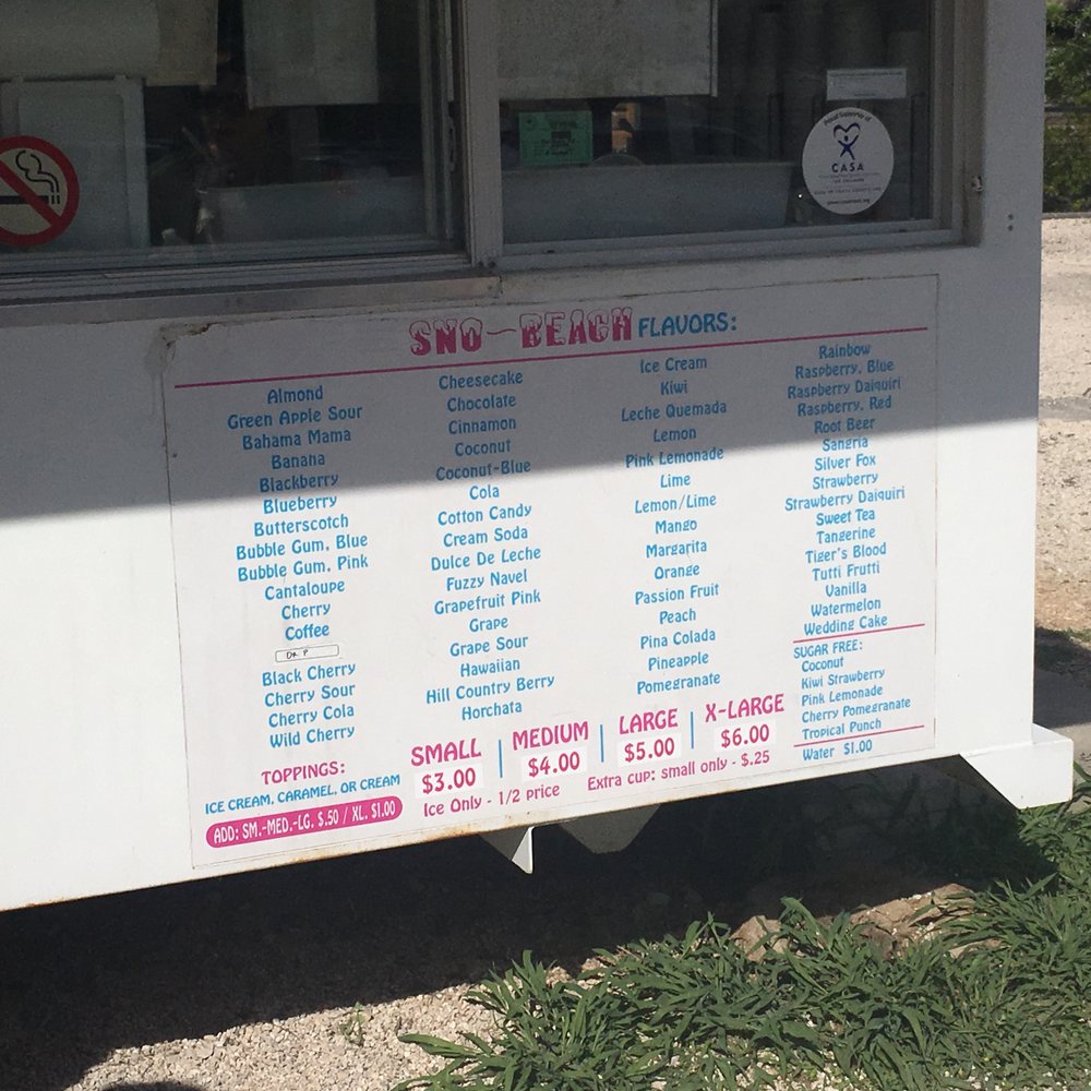 Sno-Beach - Shaved Ice Near Me - Austin, Texas