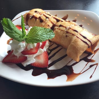 Hide Out Cafe - Fried Cheesecake. The wrapping was a little thick compared to the amount of filling, but still good. - Coffee & Tea Near Me - Rowland Heights, California Hide Out Cafe - Fried Cheesecake. The wrapping was a little thick compared to the amount of filling, but still good. - Coffee & Tea Near Me - Rowland Heights, California