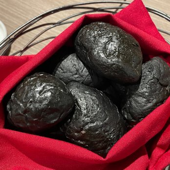 Basalt - Charcoal rolls - New American Near Me - Honolulu, Hawaii Basalt - Charcoal rolls - New American Near Me - Honolulu, Hawaii