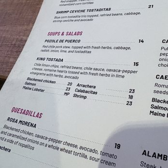 Taco Rosa - Menu - Mexican Near Me - Newport Beach, California