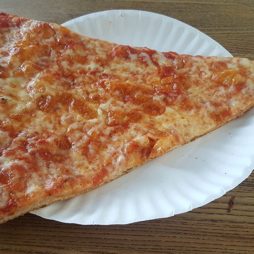 Mezza Luna Pizza - Regular slice which is now $3.50. - Pizza Near Me - Bronx, New York