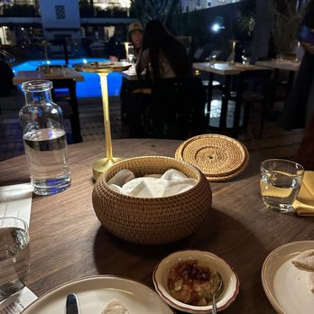 Deme - Breads with baba ganoush - Mediterranean Near Me - Los Angeles, California