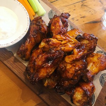 Wood Stack Pizza Kitchen - Maple Chili Chicken Wings 12 Pcs Gluten Free Dinner - Pizza Near Me - Pine Brook, New Jersey