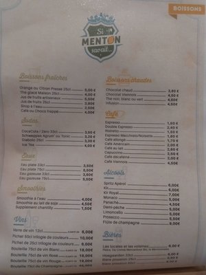 Menu photo 2 Si Menton Savait Menton, 06