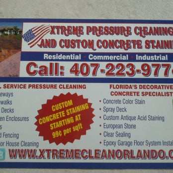 Xtreme Pressure Cleaning & Custom Concrete - Pressure Washers Near Me - Apopka, Florida Xtreme Pressure Cleaning & Custom Concrete - Pressure Washers Near Me - Apopka, Florida