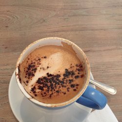 Cuccina - Great coffee a mild bean with creamy textures much like Campos coffee from bck home