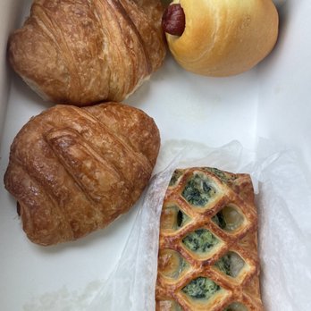 Midway Donut & Kolache - Sausage Roll with Cheese Croissant Sausage Roll with Cheese Spinach Bistro - Donuts Near Me - Farmers Branch, Texas