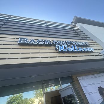 Back on Point Wellness - Front of the building to the right of Tea Station - Chiropractors Near Me - Torrance, California