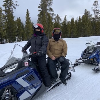 White Mountain Snowmobile Tours - While on break - Tours Near Me - Leadville, Colorado