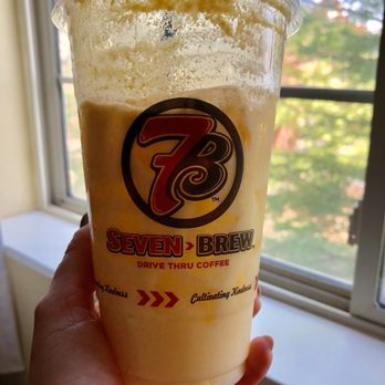 7 Brew Coffee - I have a new-found favorite drink ... mango Italian soda with cream. - Coffee & Tea Near Me - Bentonville, Arkansas 7 Brew Coffee - I have a new-found favorite drink ... mango Italian soda with cream. - Coffee & Tea Near Me - Bentonville, Arkansas