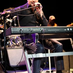 Macomb Music Theatre - World renown jazz pianist Alex Bugnon performed to a sold out show at the theater on April 13. 2013