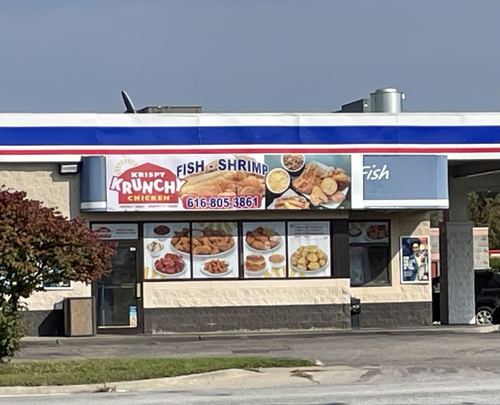 Food from Krispy Krunchy Chicken