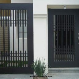 Exterior outside entrance of Metal Solutions Ironworks - Iron Door Exterior outside entrance of Metal Solutions Ironworks - Iron Door