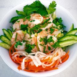 Royal Tea Boba & Sandwiches - Vermicelli shrimp bowl