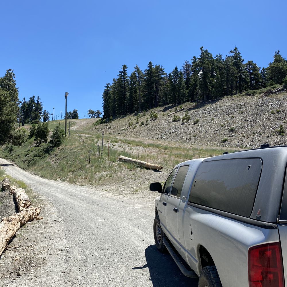 Guffy Campground - Passing Mt. High trails on the way up to this campground. I definitely miss cruising down this hill on a snowboard! - Campgrounds Near Me - Wrightwood, California Guffy Campground - Passing Mt. High trails on the way up to this campground. I definitely miss cruising down this hill on a snowboard! - Campgrounds Near Me - Wrightwood, California