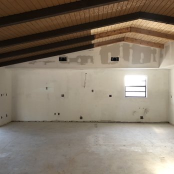 SRC Build  - Third day - faux fabricated beams in lieu of rough cut cedar beams we could not locate in time for our project. Seamless! - General Contractors Near Me - Miami, Florida