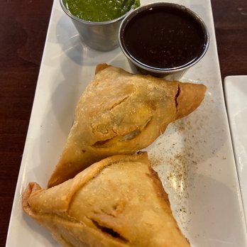 Coriander - Punjabi samosas - Indian Near Me - Denver, Colorado