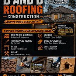 B and D Roofing Construction