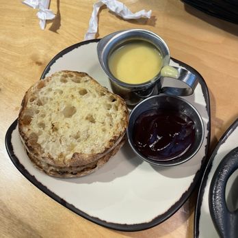 Egg Harbor Cafe - Buttered English muffin side - Breakfast & Brunch Near Me - Wilmette, Illinois Egg Harbor Cafe - Buttered English muffin side - Breakfast & Brunch Near Me - Wilmette, Illinois
