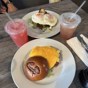 Cos&Pi - spamwich and Cos & Pi Breakfast Croissant - Breakfast & Brunch Near Me - South Pasadena, California