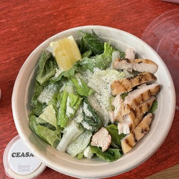 Sweet Chick - Caesar salad with grilled chicken - Chicken Shop Near Me - New York, New York Sweet Chick - Caesar salad with grilled chicken - Chicken Shop Near Me - New York, New York