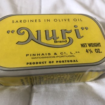 Cookbook - Highland Park - Nuri sardines, saw a YouTube special about this cannery in Portugal, so glad they sell them here! - Cheese Shops Near Me - Los Angeles, California Cookbook - Highland Park - Nuri sardines, saw a YouTube special about this cannery in Portugal, so glad they sell them here! - Cheese Shops Near Me - Los Angeles, California
