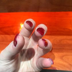 Nail Love - She's charging me 35$ for this...it's supposed to be $25. I guess they are so desperate, overcharging is a thing here.